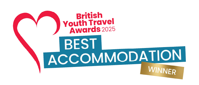 British Youth Travel Awards 2025 - Best Accommodation Winner