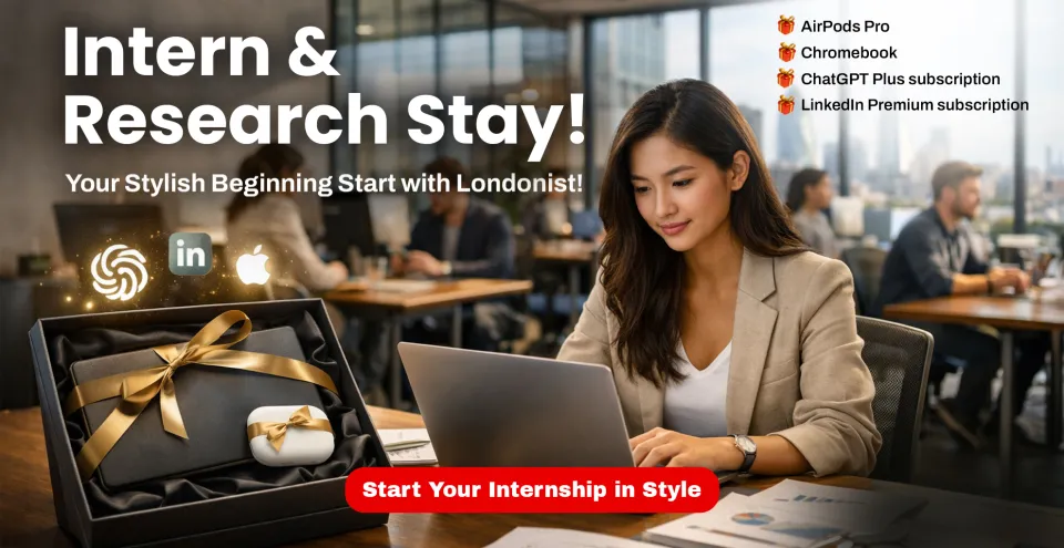 Intern & Research Stay in London: A Smart Start for Your Career Journey