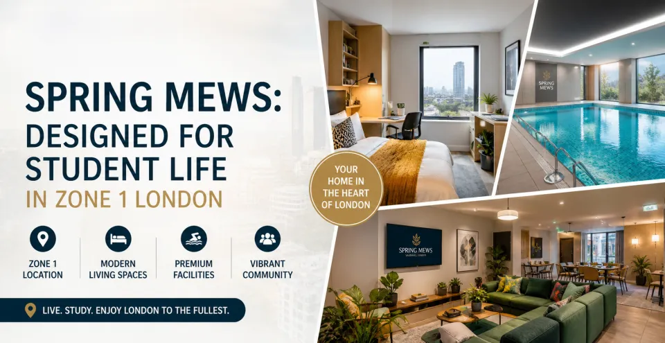 Spring Mews: Designed for Student Life in Zone 1 London