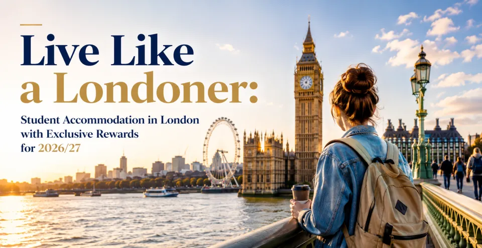 Live Like a Londoner: Student Accommodation in London with Exclusive Rewards for 2026/27