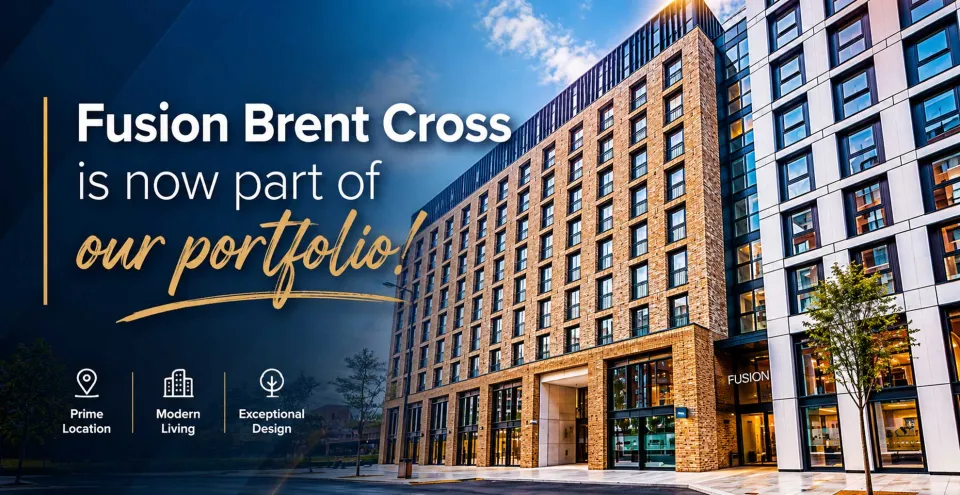 Fusion Brent Cross Town – Modern Student Living in North London